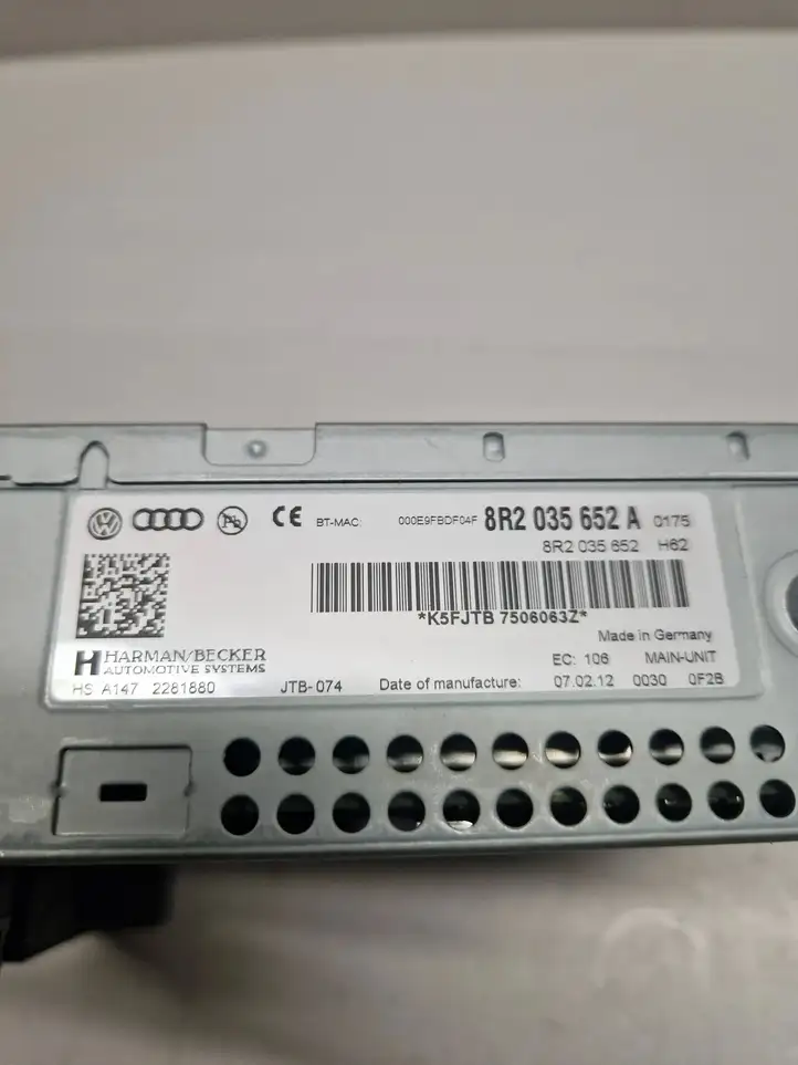 Audi A4 S4 B8 8K (2011 - 2015) 8R2035652A Магнитола / мультимедийная система — фото 8