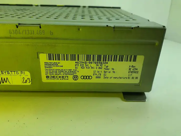 Audi A6 S6 C6 4F (2008 - 2011) 4F0035541L Усилитель звука — фото 2