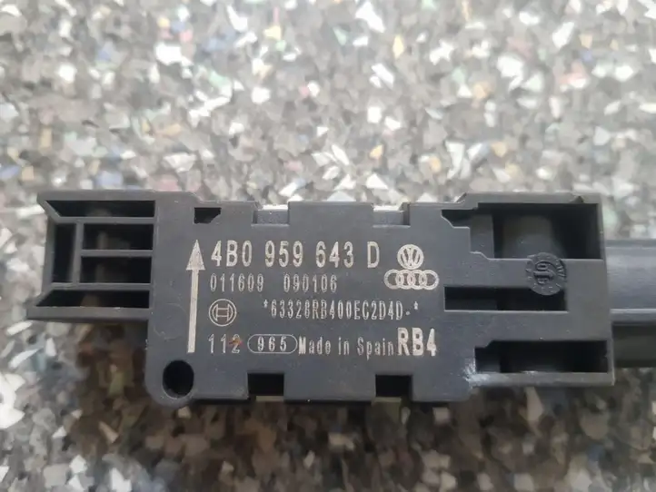 Audi A4 S4 B6 8E 8H (2000 - 2006) 4B0959643D Датчик удара SRS — фото 2