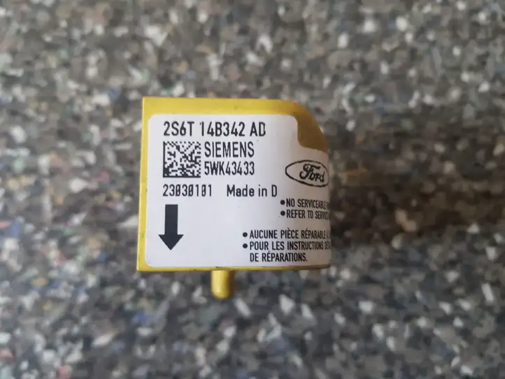 Ford Fiesta (2006 - 2008) 2S6T14B342AD Датчик удара SRS — фото 2