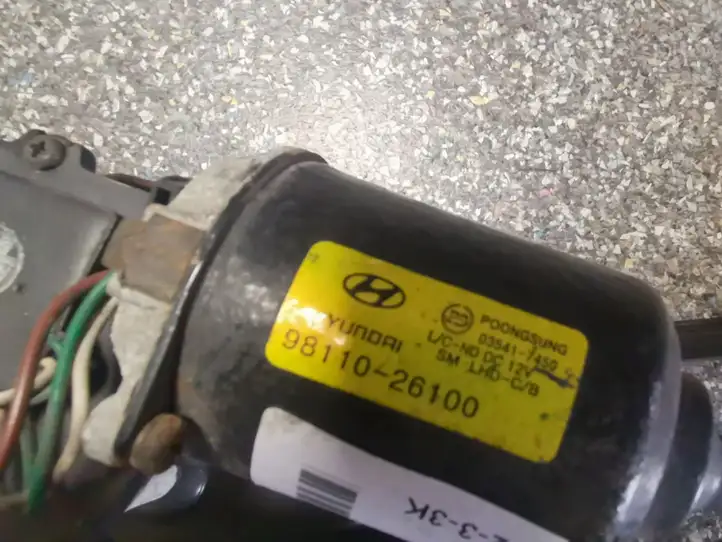 Hyundai Santa Fe (2000 - 2005) 9811026100 Комплект механизма стеклоочистителей — фото 2
