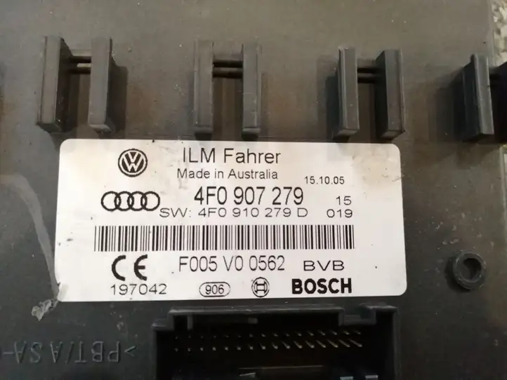 Audi A6 S6 C6 4F (2004 - 2008) 4F0907279 Модуль комфорта — фото 2