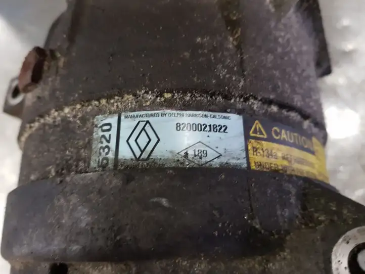 Renault Laguna II (2001 - 2005) 8200021822 Компрессор (насос) кондиционера воздуха — фото 3