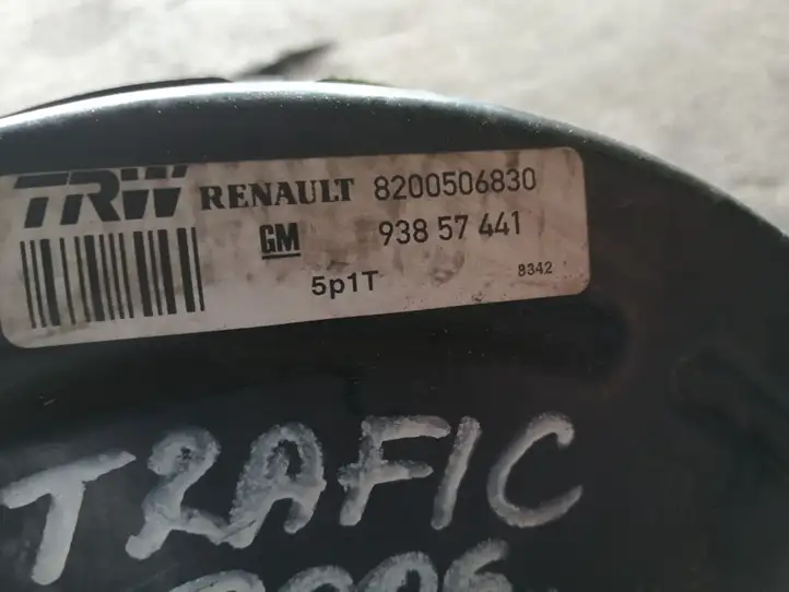 Renault Trafic II (X83) (2002 - 2014) 8200506830 Вакуумный усилитель тормозов — фото 3