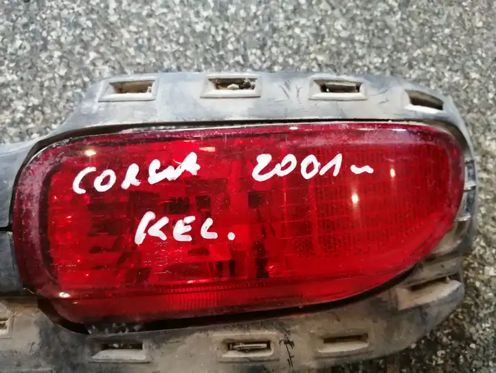 Opel Corsa C (2000 - 2003) Задняя противотуманная фара — фото 3