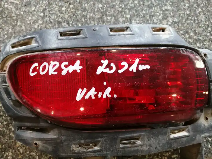 Opel Corsa C (2000 - 2003) 084424001L Задняя противотуманная фара — фото 2