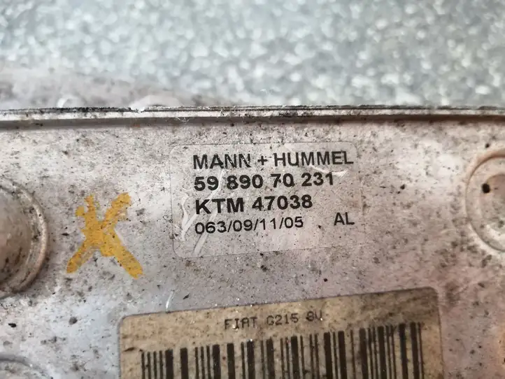 Opel Astra H (2004 - 2009) 5989070231 Кронштейн масляного фильтра — фото 2