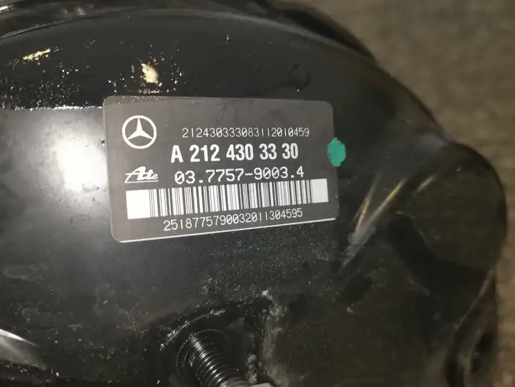 Mercedes-Benz E W212 (2009 - 2016) A2124303330 Вакуумный усилитель тормозов — фото 3