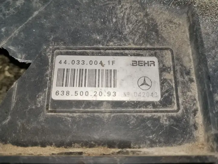Mercedes-Benz Vito Viano W638 (1996 - 2003) 6385002093 Электровентилятор радиатора — фото 4