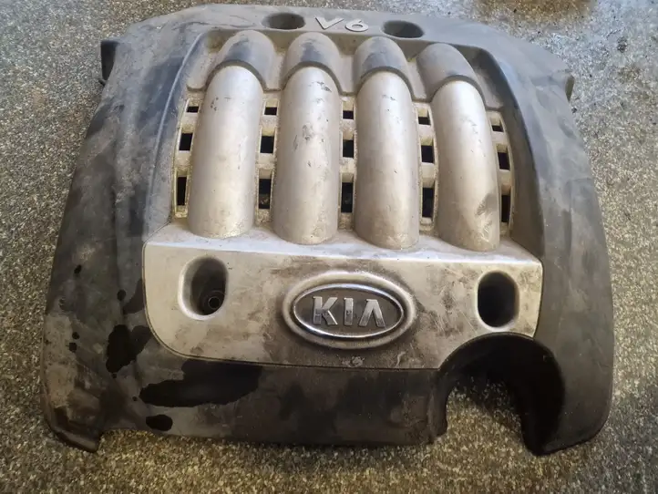 Kia Sportage (2004 - 2008) Крышка двигателя декоративная — фото 3