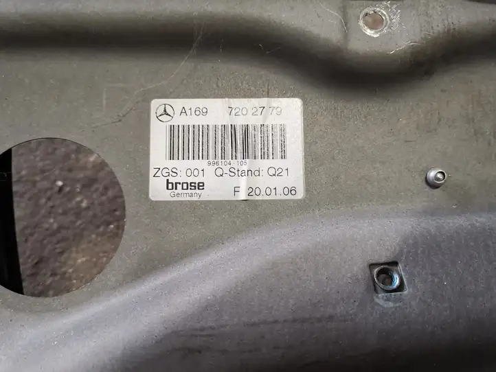 Mercedes-Benz B-class W245 (2005 - 2008) A1697202779 Электростеклоподъемник передний (комплект) — фото 3