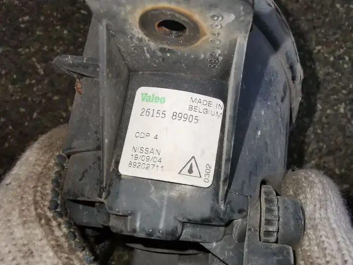 Nissan Primera (2001 - 2008) 2615589905 Передняя противотуманная фара — фото 3