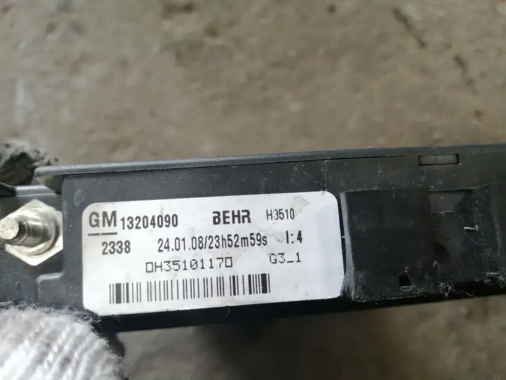 Opel Zafira B (2006 - 2008) 13204090 Электрический отопитель салона — фото 2