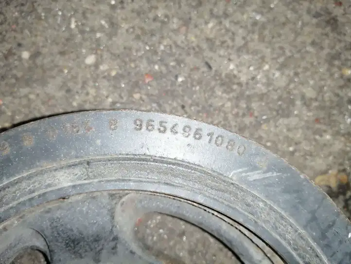 Ford Fiesta (2006 - 2008) 9654961080 Шкив коленчатого вала — фото 4