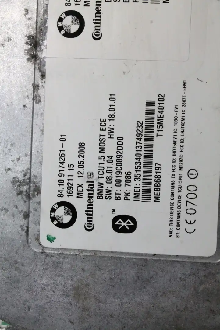 BMW 3 E90 E91 (2005 - 2012) 9174261 Bluetooth модуль — фото 4