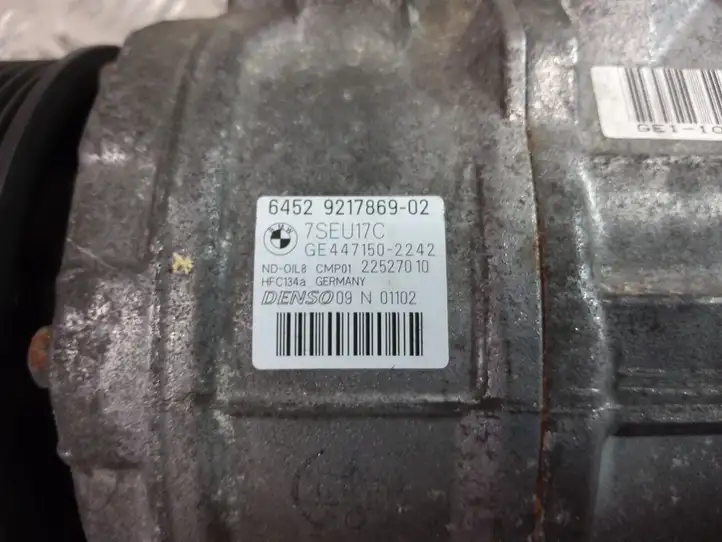 BMW X3 F25 (2010 - 2017) 9217869 Компрессор (насос) кондиционера воздуха — фото 9