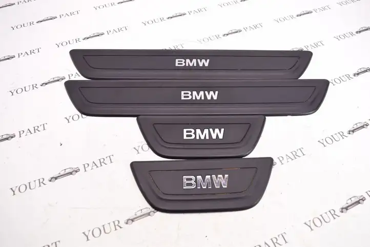 BMW X3 F25 (2010 - 2017) 7205597 Наружная отделка переднего порога — фото 1