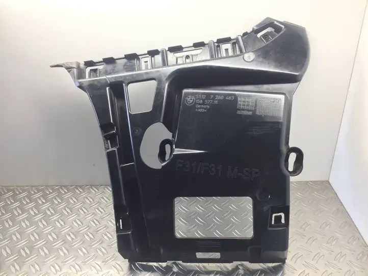 BMW 3 F30 F35 F31 (2012 - 2018) 7260463 Кронштейн заднего бампера — фото 1