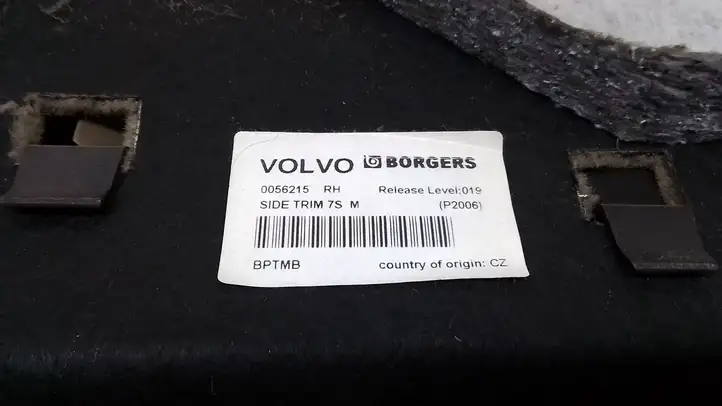 Volvo XC90 (2006 - 2014) 39861667 Боковая обшивка багажника — фото 4