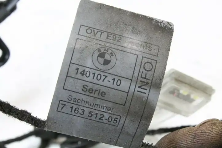 BMW 3 E92 E93 (2005 - 2014) 7163511 Подсветка рукоятки передней двери (наружняя) — фото 8