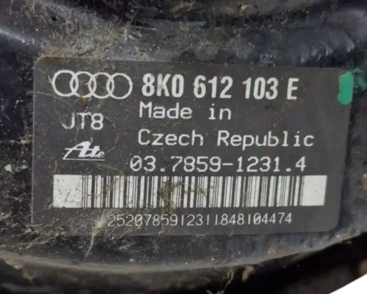 Audi A4 S4 B8 8K (2007 - 2011) 8K0612103E Вакуумный усилитель тормозов — фото 7