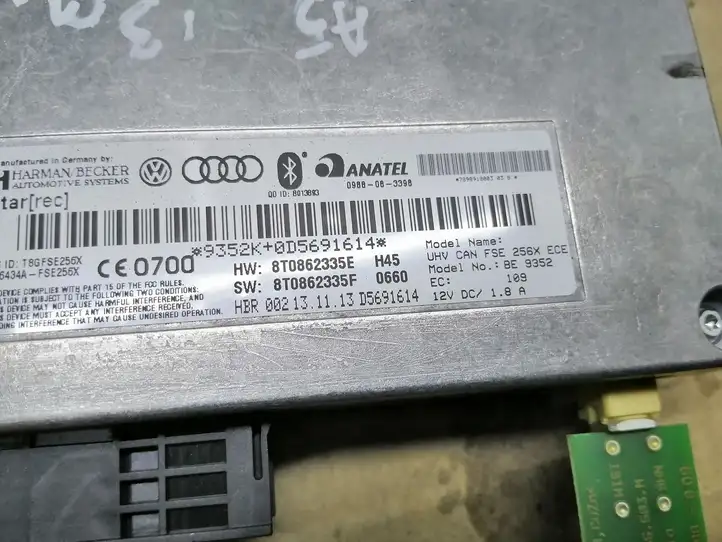 Audi A5 8T 8F (2011 - 2016) 8T0862335E Bluetooth модуль — фото 4