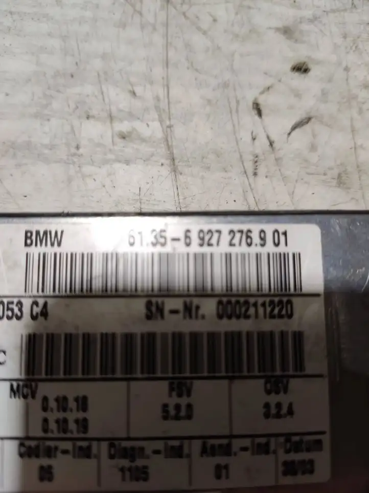 BMW 5 E60 E61 (2004 - 2010) 6927276 Блок управления сиденьем — фото 5