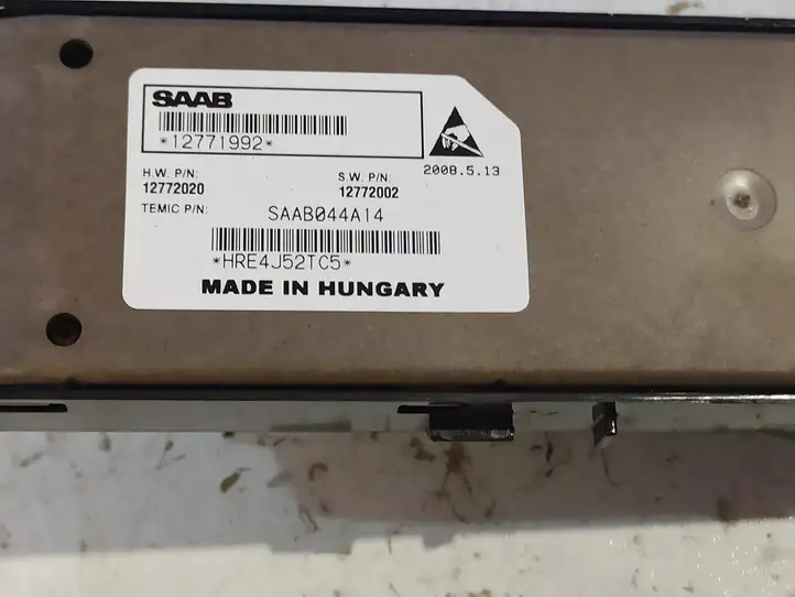 Saab 9-3 Ver2 (2008 - 2016) 12771992 Кнопка стеклоподъемников — фото 6