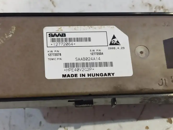 Saab 9-3 Ver2 (2008 - 2016) 12772064 Кнопка стеклоподъемников — фото 5
