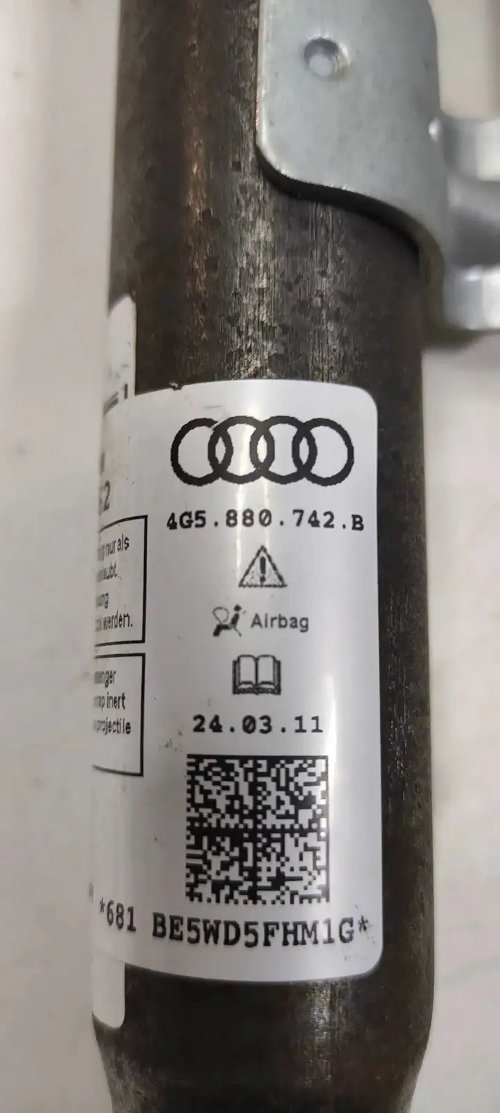 Audi A6 C7 (2011 - 2014) 4G5880742B Боковая подушка безопасности шторка — фото 4