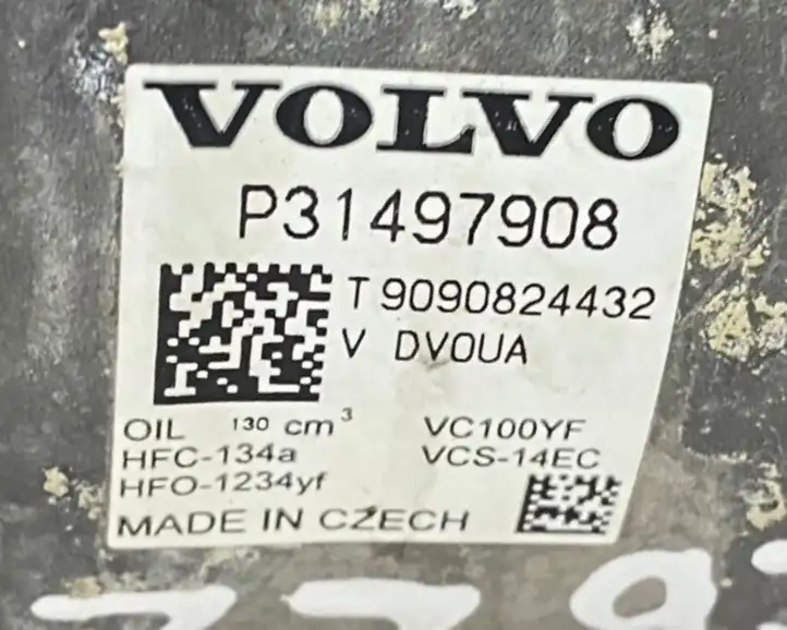 Volvo XC90 (2014 - 2019) P31497908 Компрессор (насос) кондиционера воздуха — фото 5