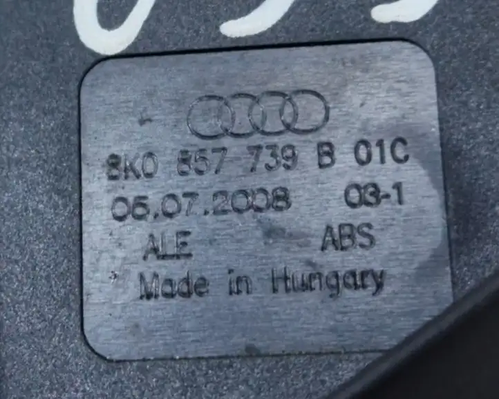 Audi A4 S4 B8 8K (2007 - 2011) 8K0857739B Замок заднего ремня — фото 5