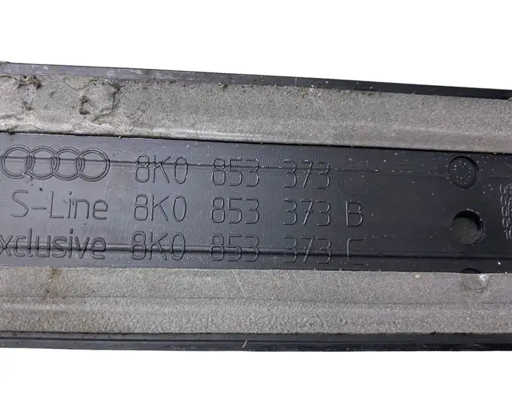 Audi A4 S4 B8 8K (2007 - 2011) 8K0853373 Внутренняя отделка переднего порога — фото 6
