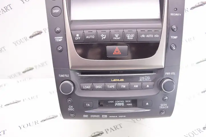 Lexus GS 300 350 430 450h (2004 - 2007) 8611130570 Отделка магнитолы — фото 6