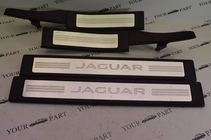 Jaguar XF (2007 - 2015) 8X23-F13744-AG Внутренняя обшивка порога (комплект) — фото 1