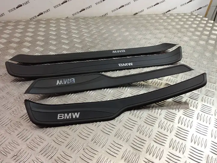 BMW 3 E90 E91 (2005 - 2012) 7060279 Наружная отделка переднего порога — фото 4