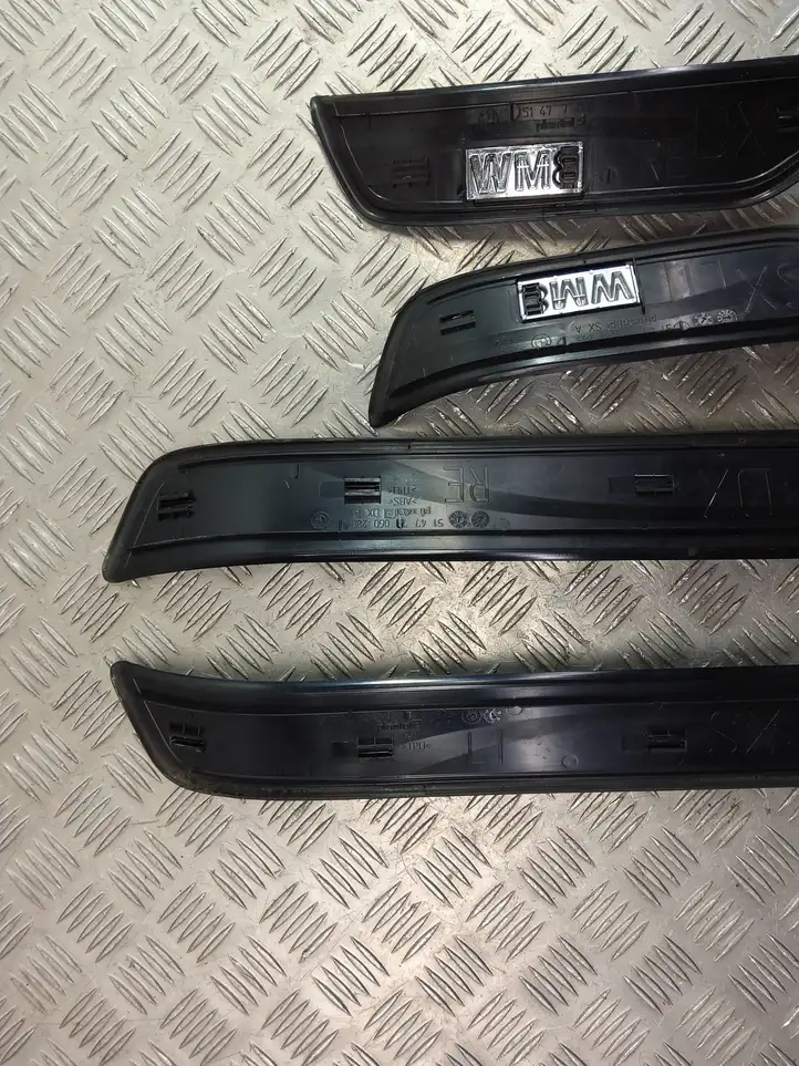 BMW 3 E90 E91 (2005 - 2012) 7060279 Наружная отделка переднего порога — фото 8