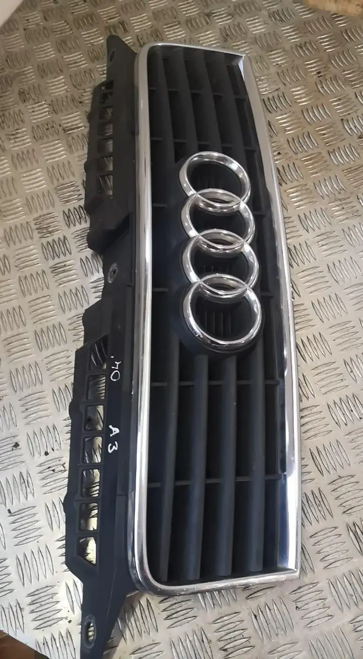 Audi A3/S3 8P (2003 - 2005) Верхняя решетка радиатора — фото 1