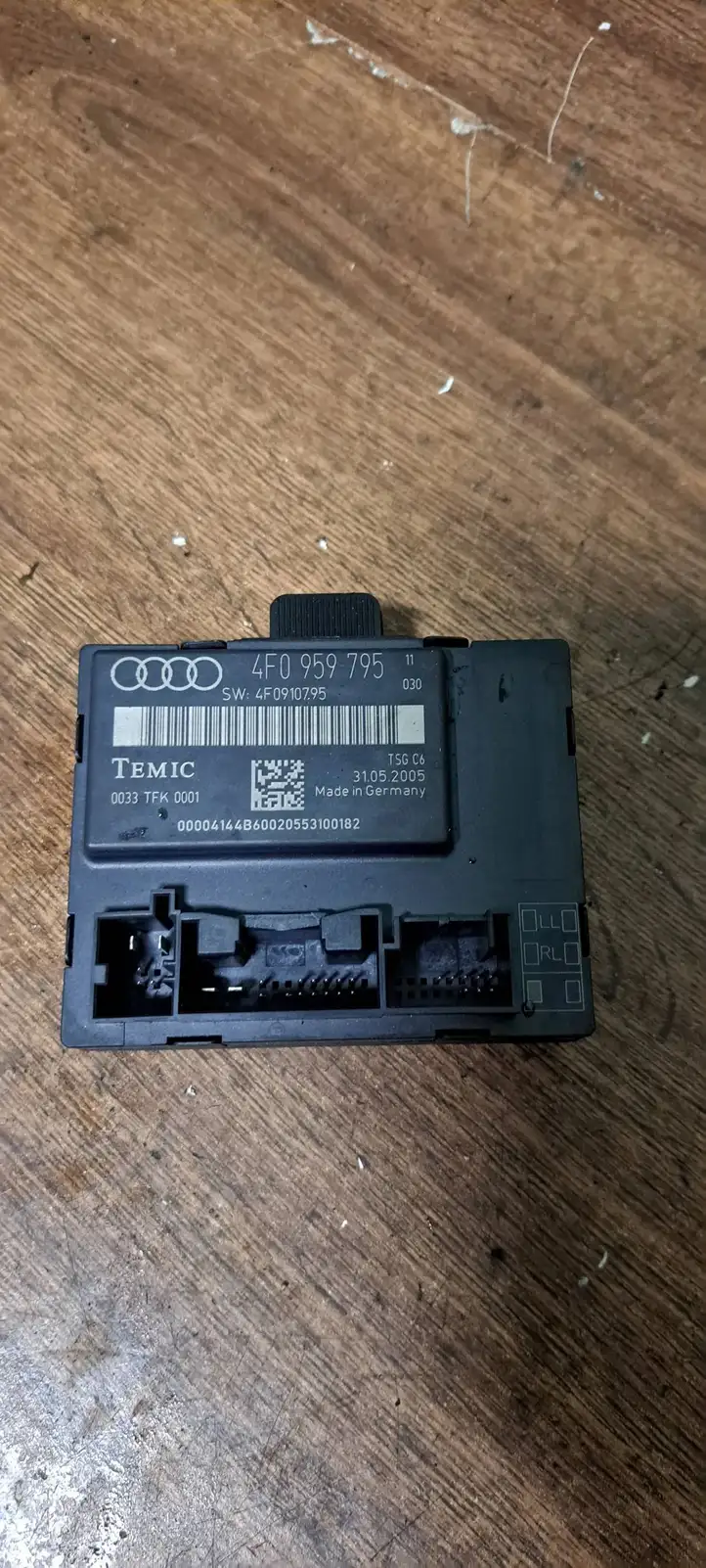Audi A6 S6 C6 4F (2004 - 2008) 4F0959795 Блок управления дверью — фото 1