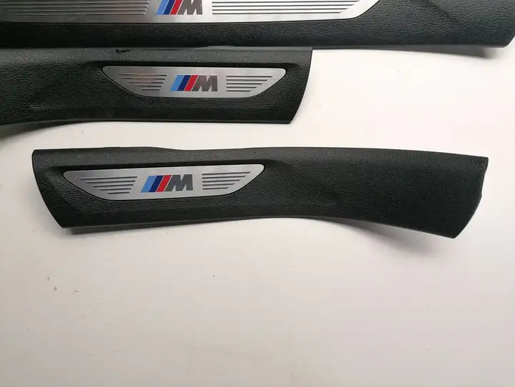 BMW X6 F16 (2014 - 2017) 7284558 Внутренняя обшивка порога (комплект) — фото 2