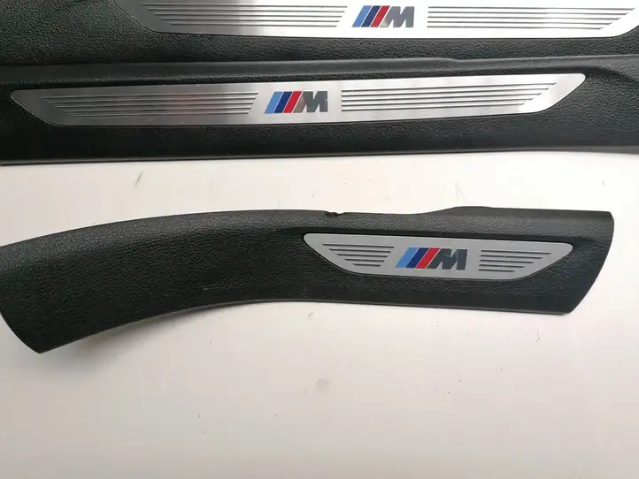 BMW X6 F16 (2014 - 2017) 7284558 Внутренняя обшивка порога (комплект) — фото 3