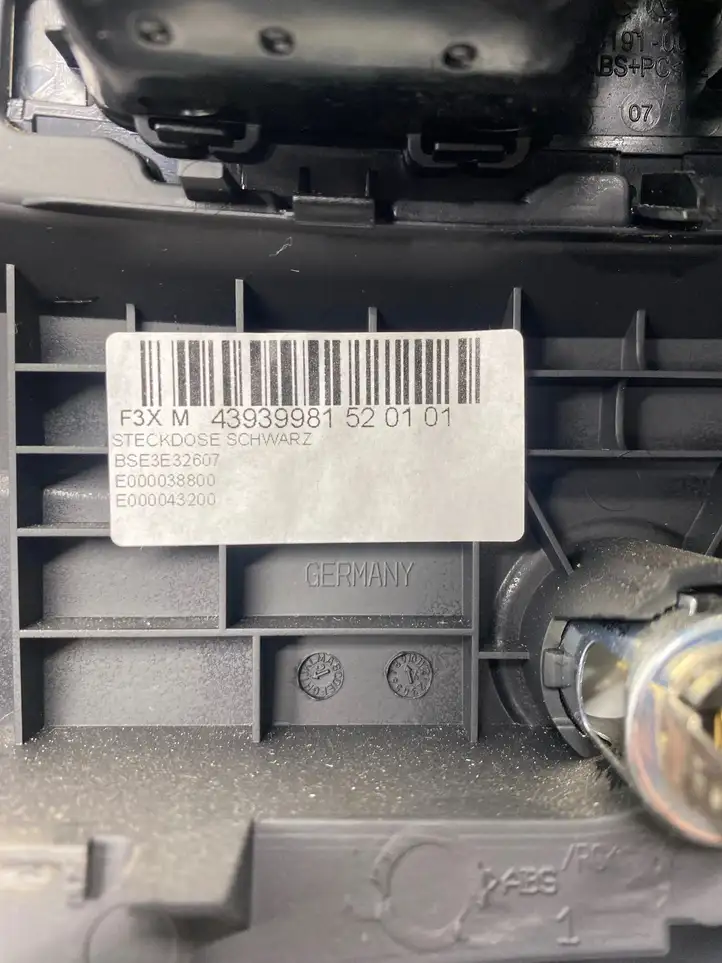 BMW 3 F30 F35 F31 (2012 - 2018) 926535001 Задний воздушный дефлектор — фото 3