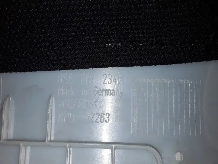 Audi TT TTS RS Mk3 8S (2014 - 2018) 8S8867234B Обшивка стойки A — фото 2