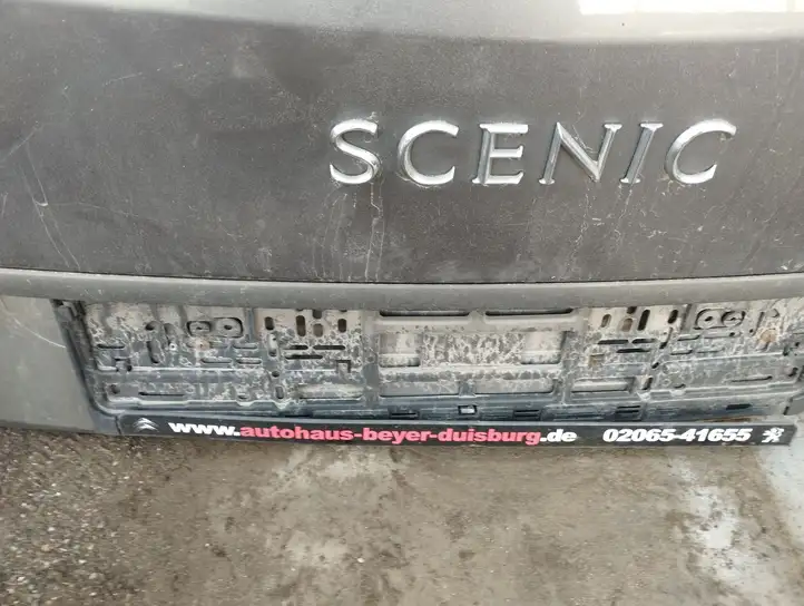 Renault Scenic II - Grand scenic II (2003 - 2006) 100 Крышка багажника — фото 6