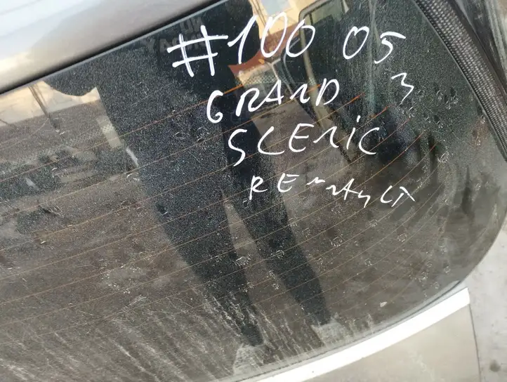 Renault Scenic II - Grand scenic II (2003 - 2006) 100 Крышка багажника — фото 7