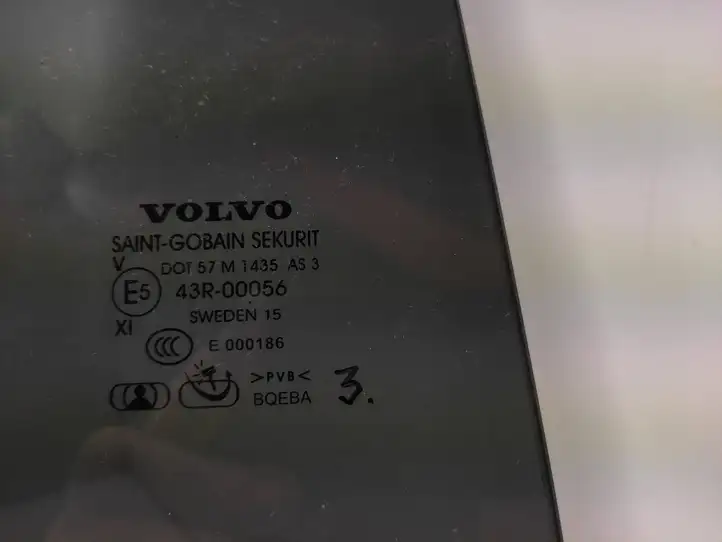 Volvo XC90 (2014 - 2019) 43R00056 Стекло задней двери — фото 2
