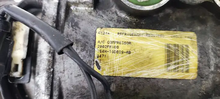 Ford Focus (1998 - 2004) 1S4H19D629AB Компрессор (насос) кондиционера воздуха — фото 7