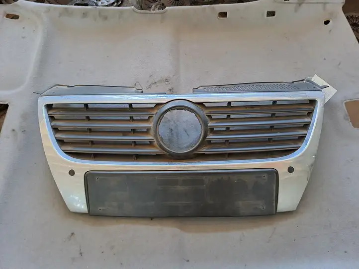 Volkswagen PASSAT B6 (2005 - 2010) 3C0853651B Верхняя решетка радиатора — фото 1