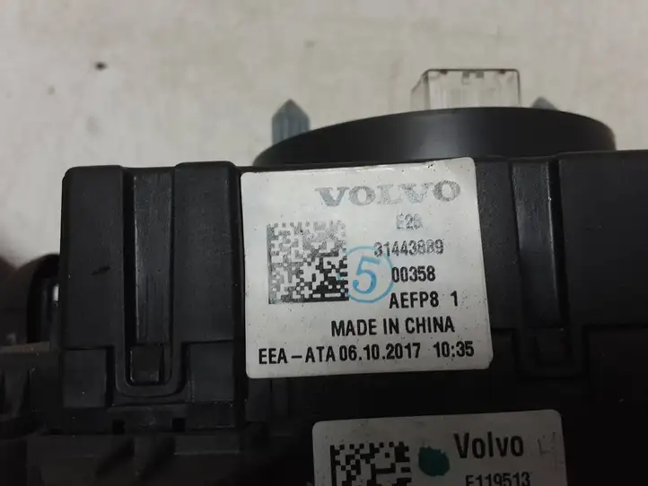Volvo S90, V90 (2016 - 2020) 31443889 Контактное кольцо SRS — фото 2