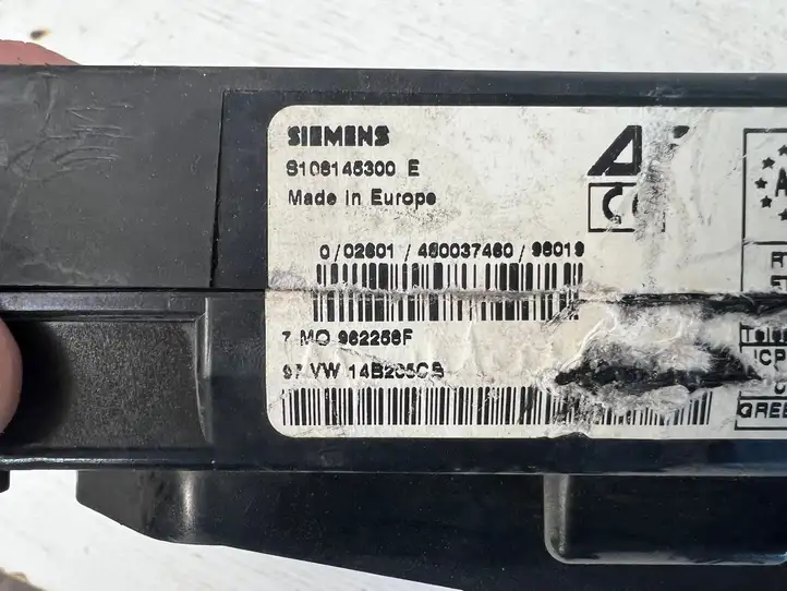 Volkswagen Sharan (2000 - 2003) 7M0962258F Модуль комфорта — фото 2